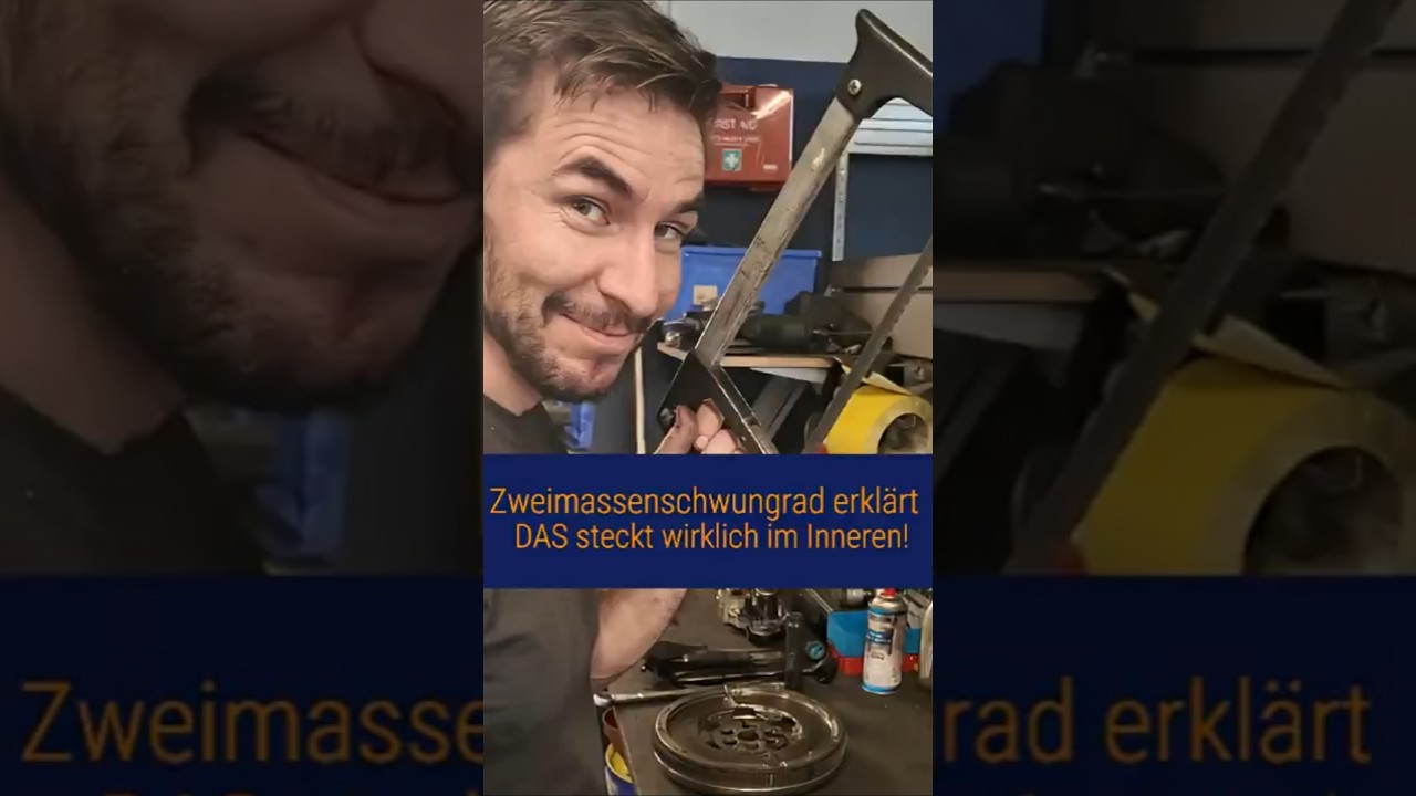 🪚Zweimassenschwungrad erkl&auml;rt &ndash; DAS steckt wirklich im Inneren #Autowissen #Autos #kfzwerkstatt #kfz