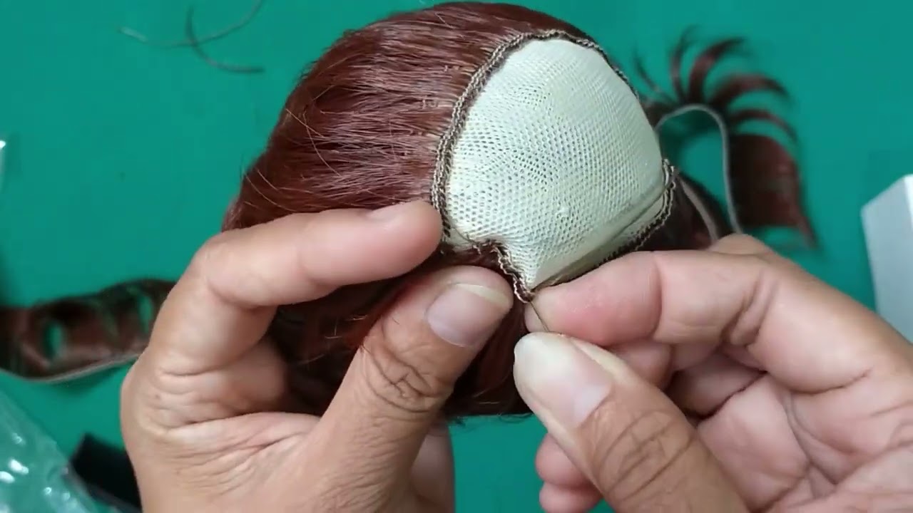 BJD wig Making...for big dolls...