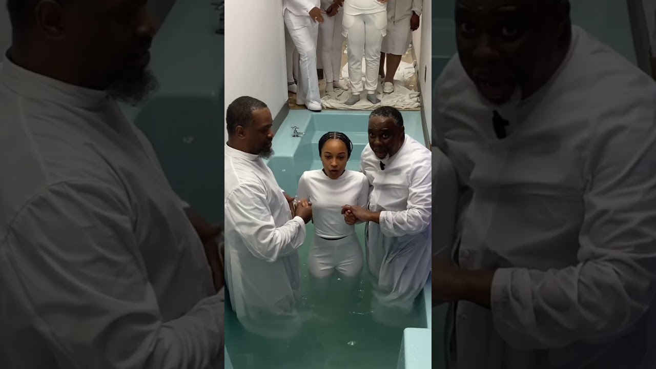 It chilled my body but not my soul.  #Baptism #Baptized