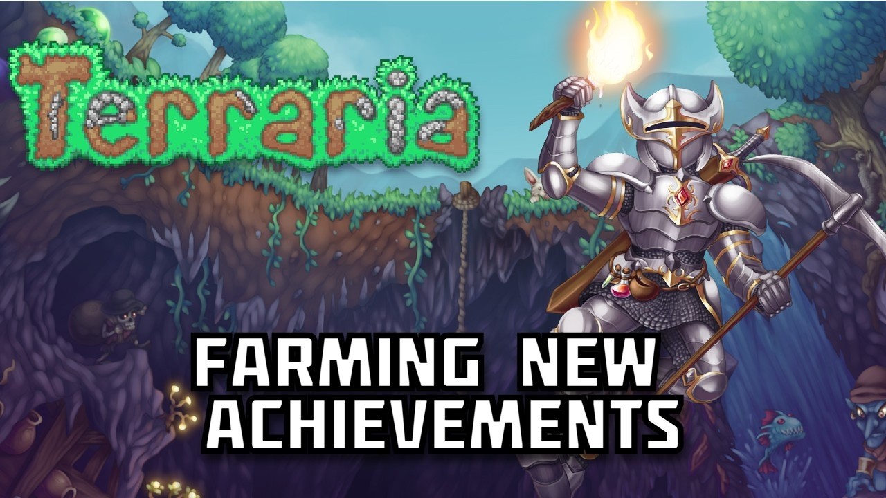 Beating Terraria new update🐗Steam achievements 116/137💀Tomorrow big day!