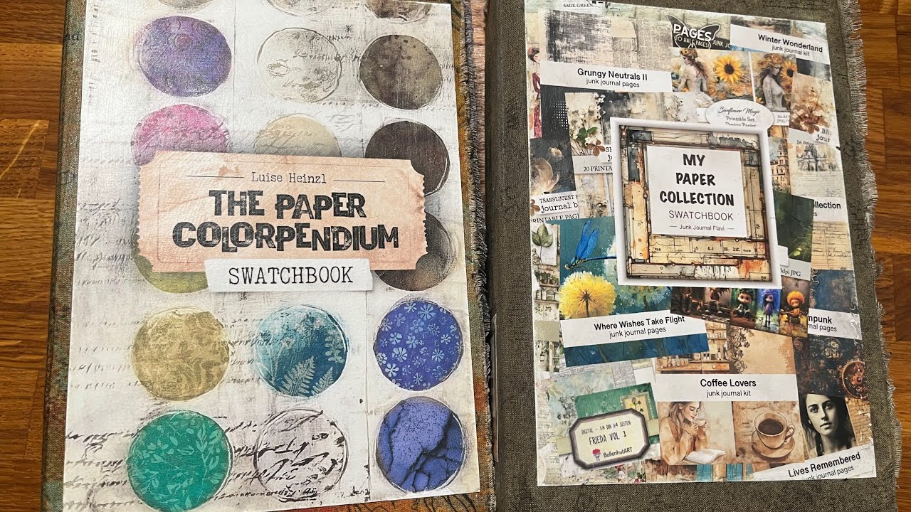 Swatchbooks - Zwei, die sich super ergänzen 
