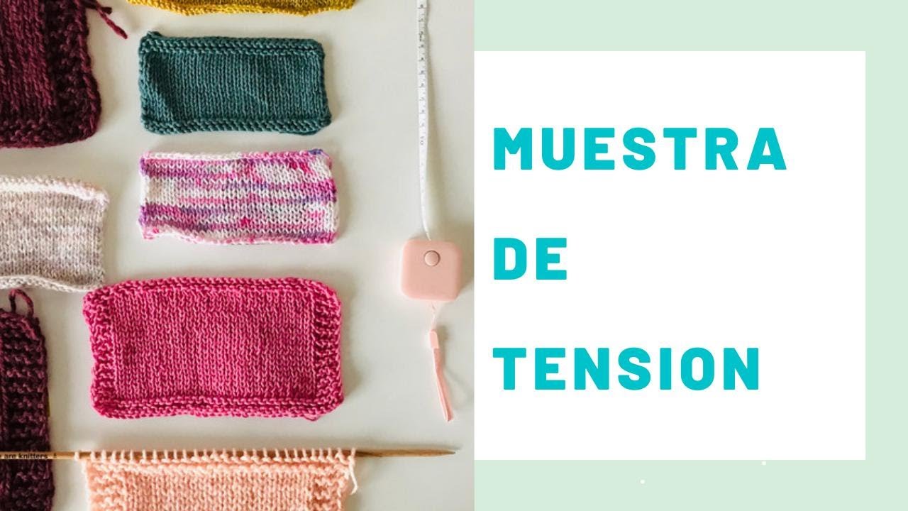 ¿Cuantos puntos tengo que urdir o montar? La muestra de tensión con REGALO al final SIN MATEMATICAS