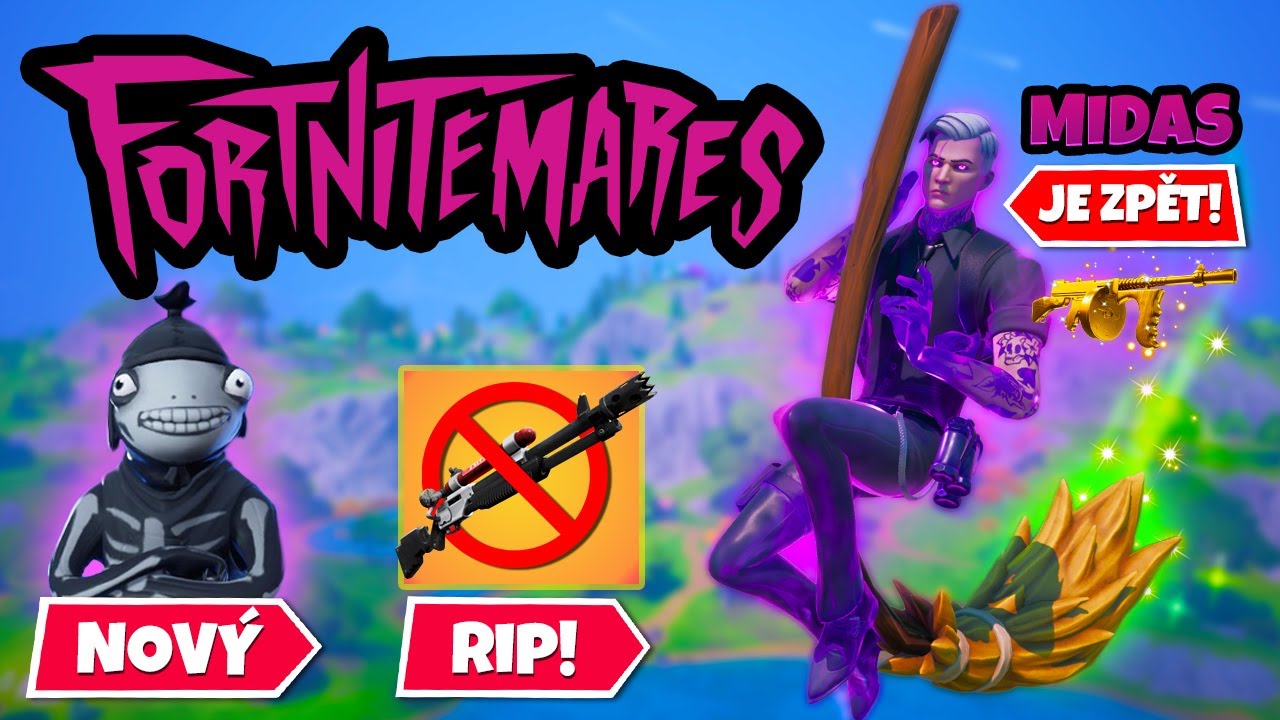 FORTNITEMARES *NOVÝ UPDATE* VE FORTNITE JE SKVĚLÝ!