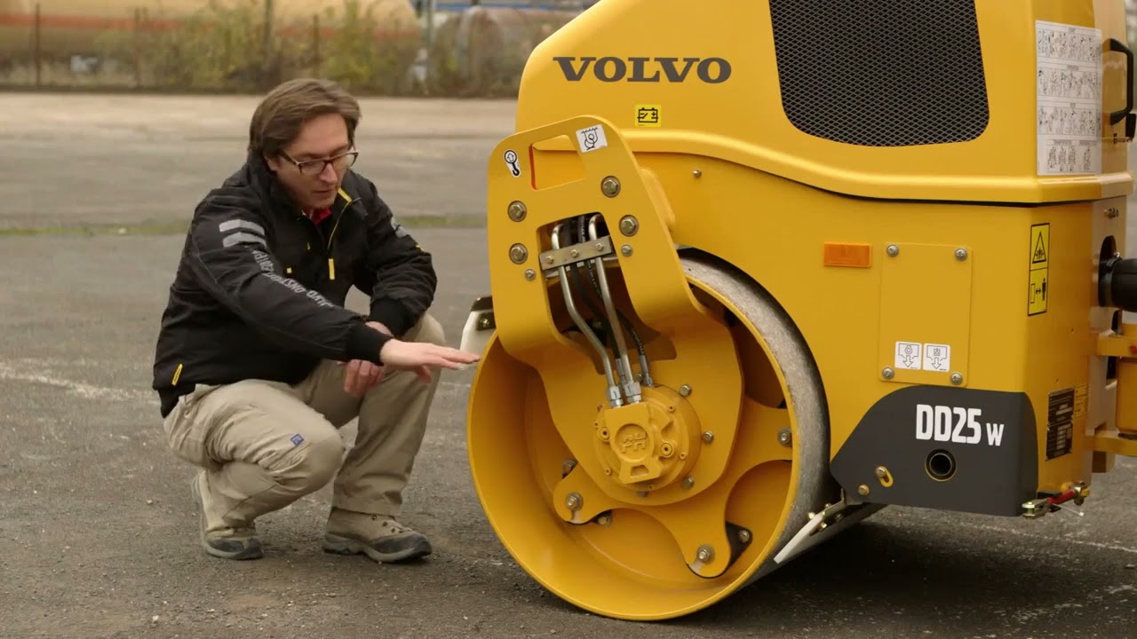 Rolo Compactador Volvo DD25: Tudo Sobre Desempenho, Manutenção e Operação