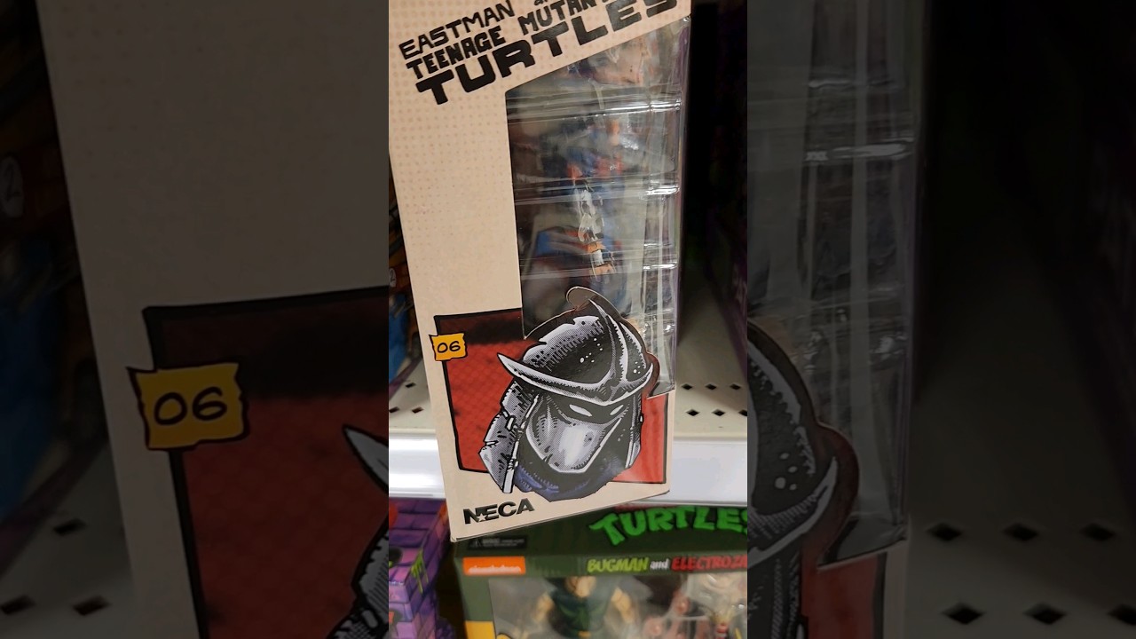 😱Shredder's real face?! 