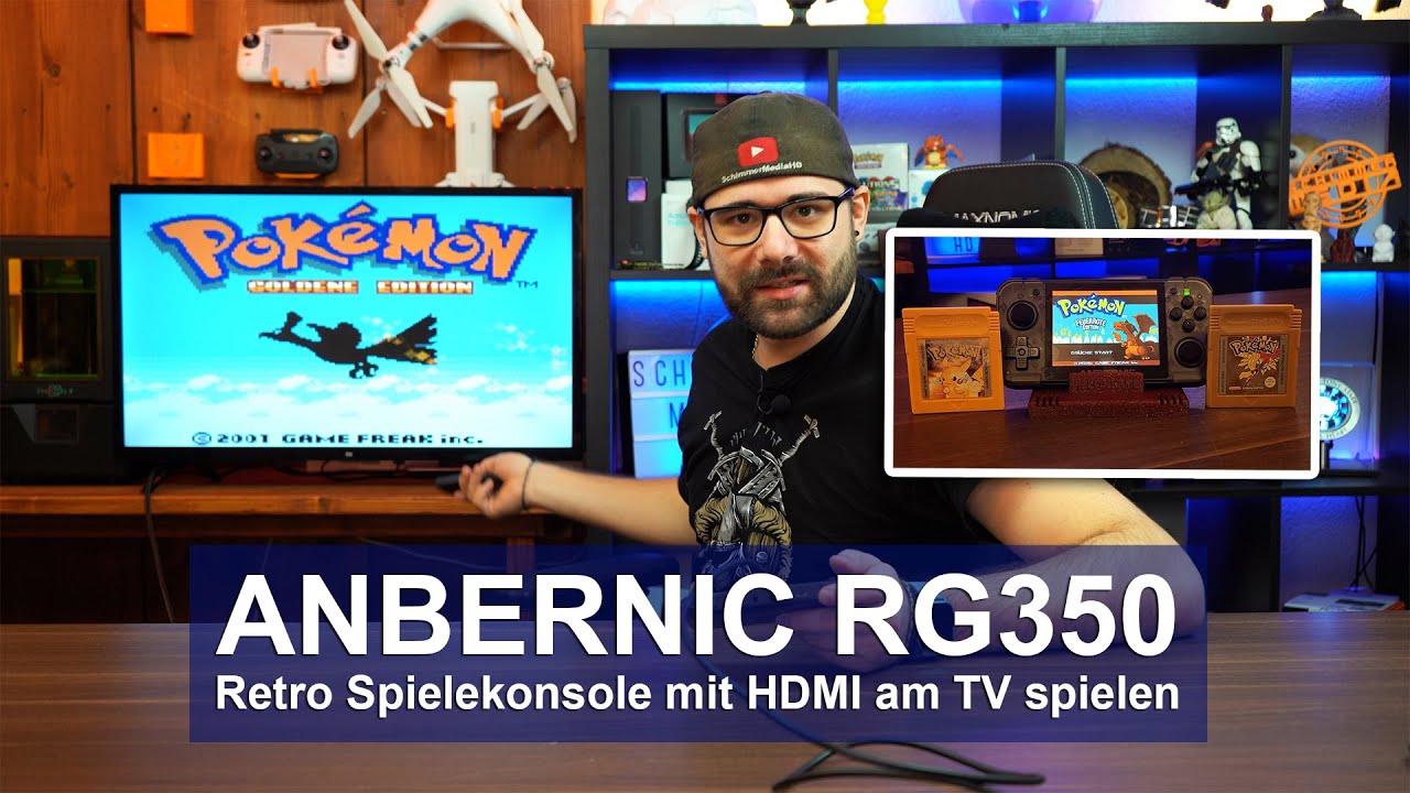 [ANBERNIC RG350] Retro Spielekonsole mit HDMI am TV spielen [UPDATE][4K]