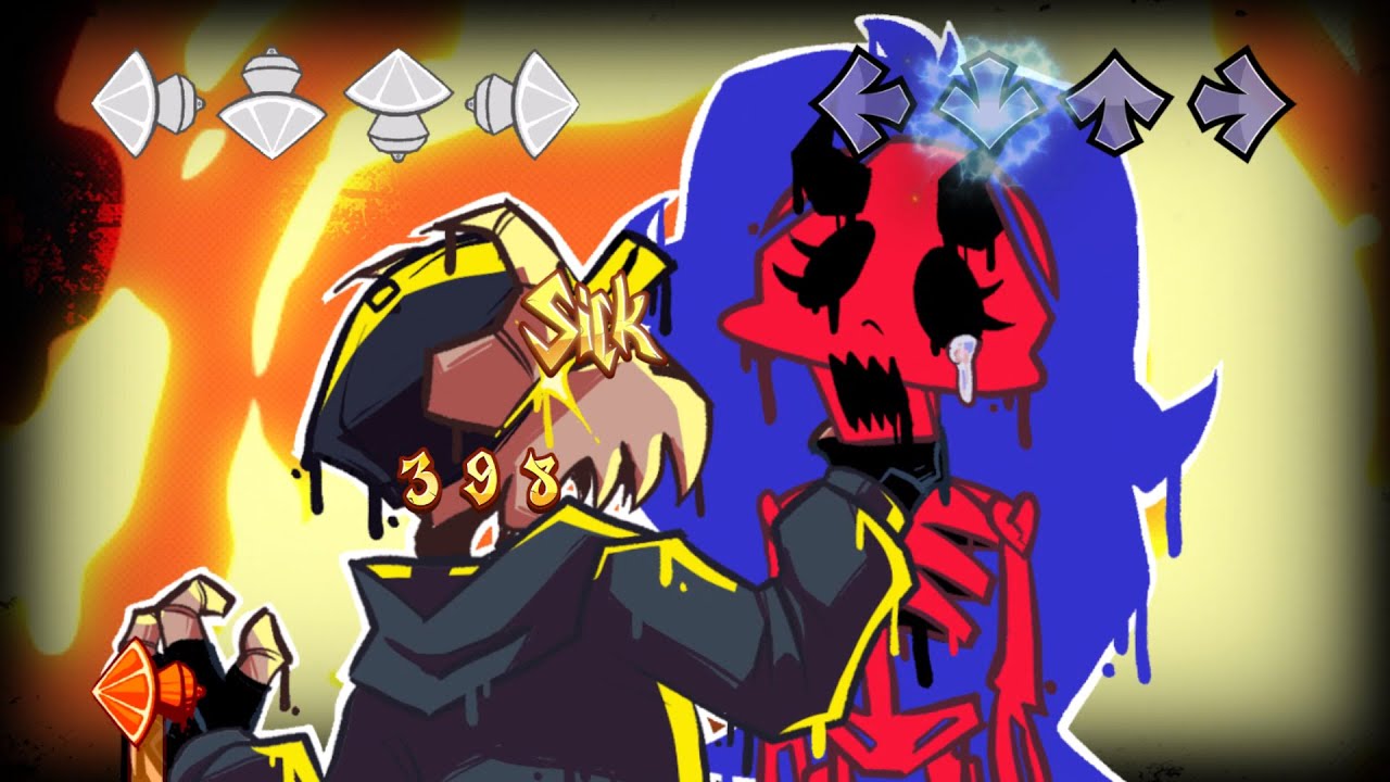 FNF Tangy VS Tabi + Cutscene - Flavor Rave DLC Taste of Revenge | Friday Night Funkin'