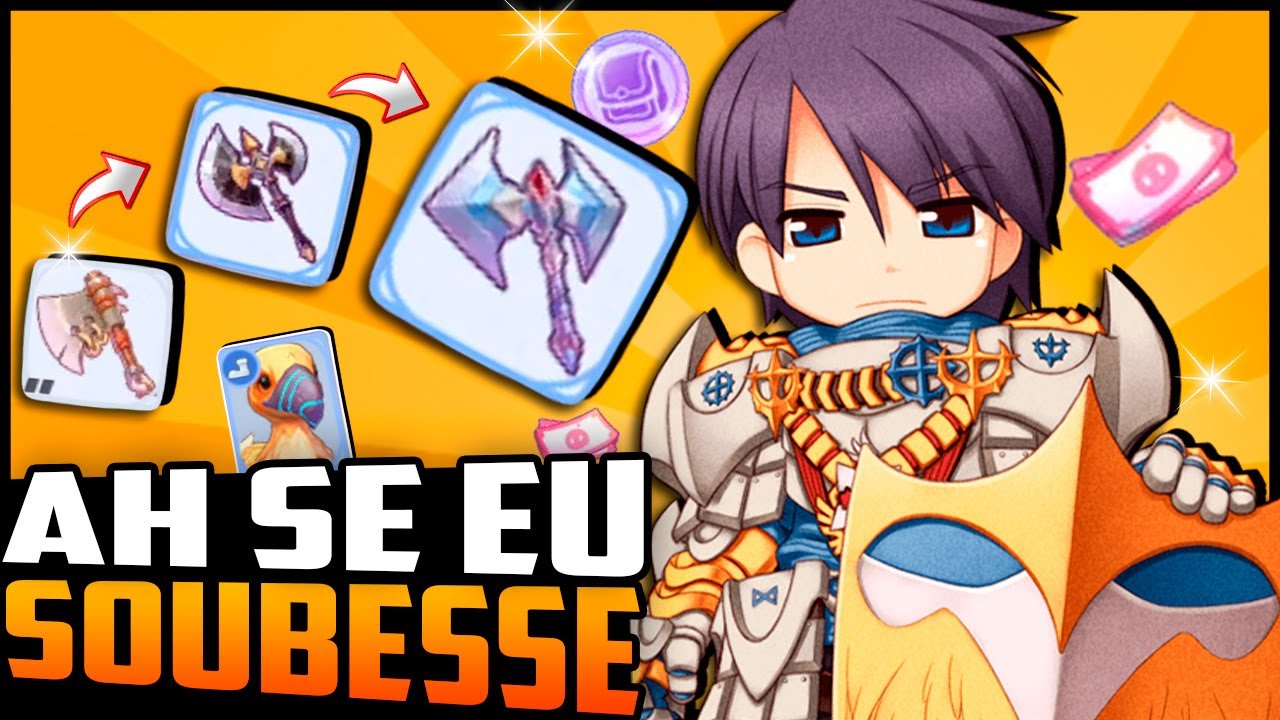 TOP DICAS QUE GOSTARIA DE SABER ANTES DE TER COME&Ccedil;ADO NO RAGNAROK X GLOBAL