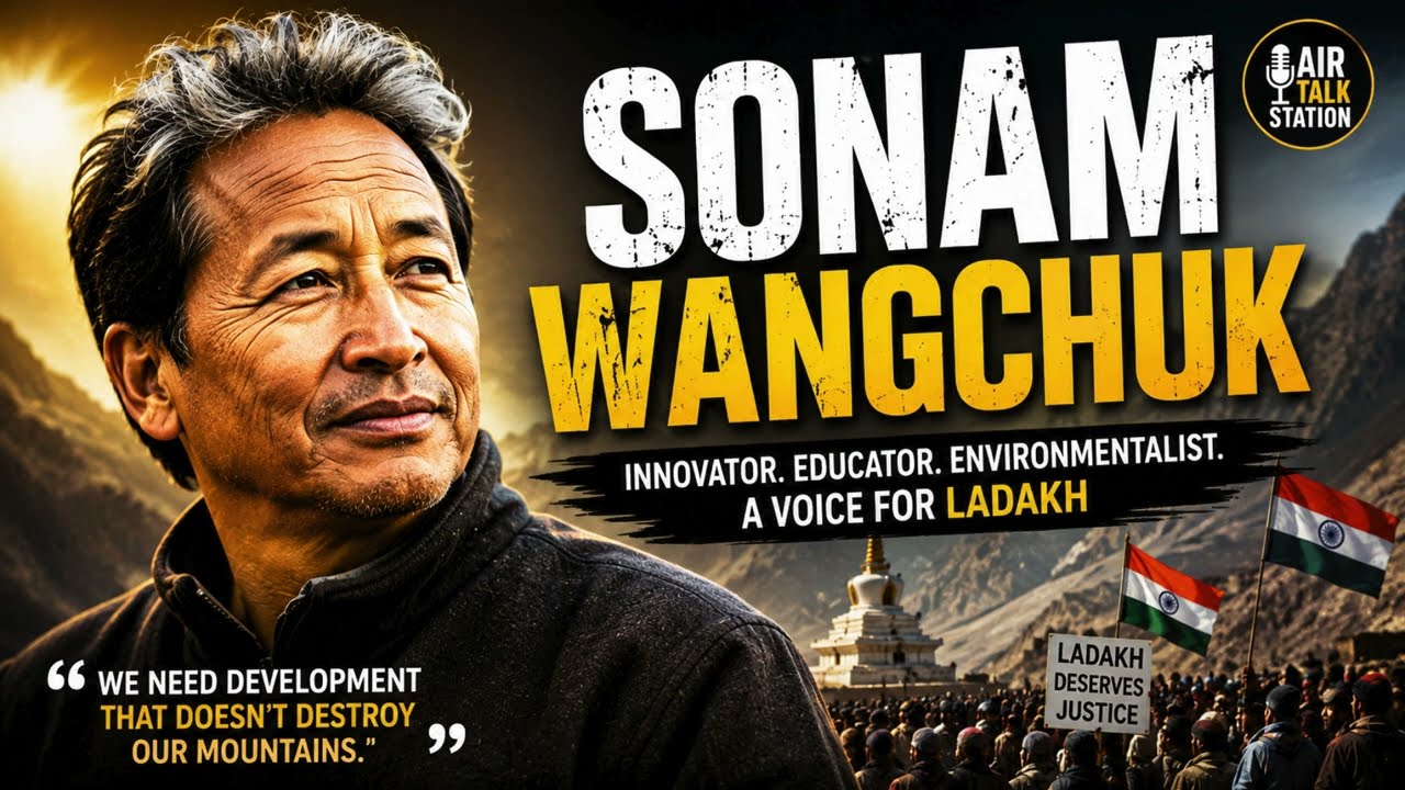 Sonam Wangchuk: The Man Fighting to Save Ladakh 🏔️