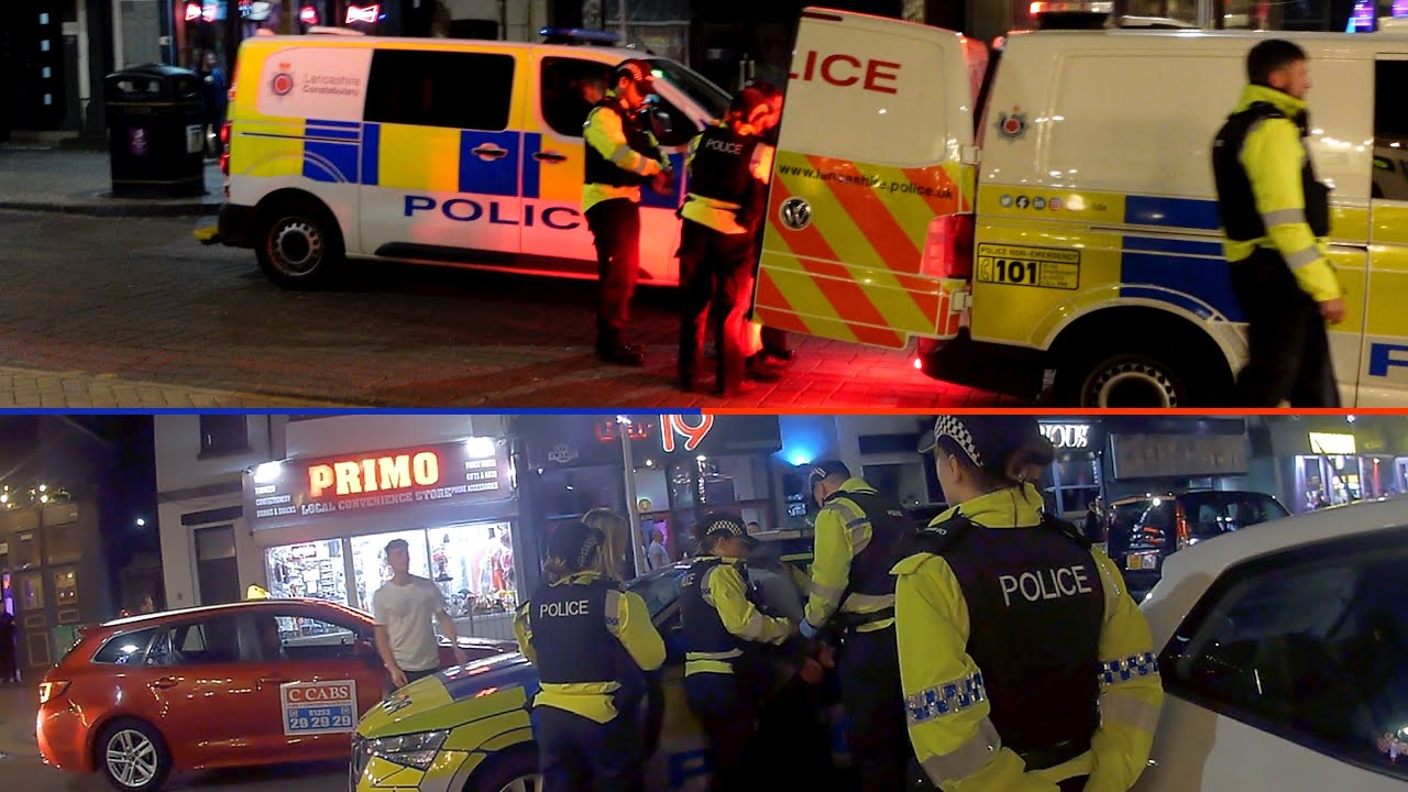 Blackpool Saturday Night: 2 Arrests 1 Not Allowed 🚨 ❌