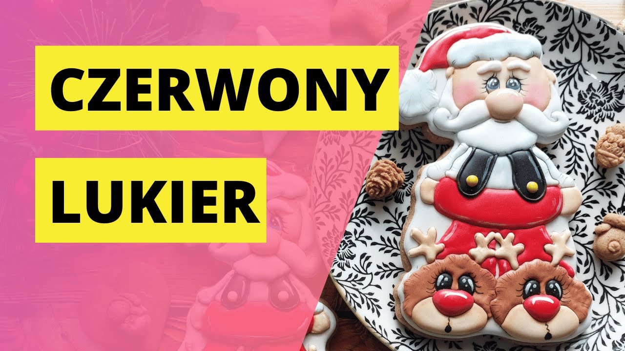 Czerwony lukier - jakiego barwnika użyć?