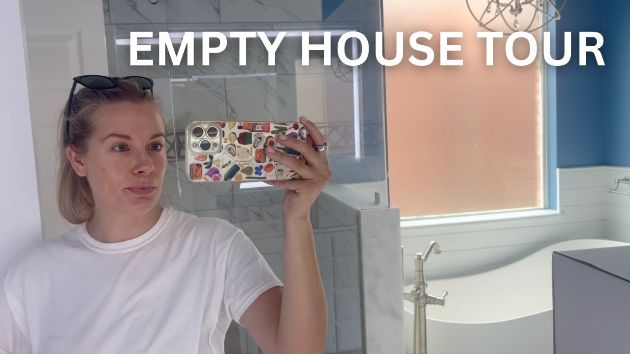 EMPTY HOUSE TOUR | MOVING TO PLANO TX