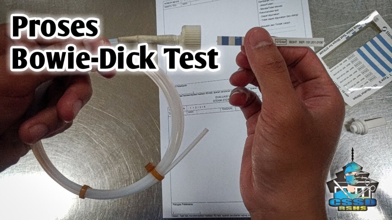 Proses Bowie Dick Test | Bagaimana cara menggunakan Tes Bowie Dick