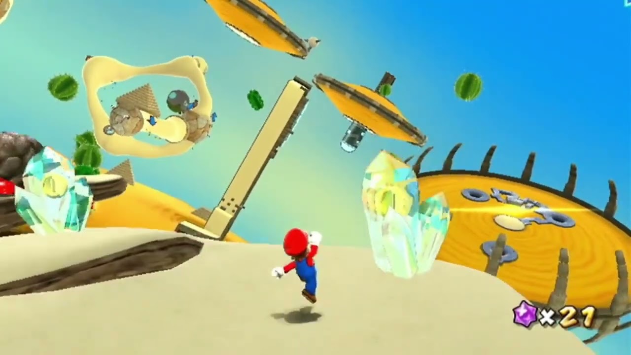 Super Mario Galaxy (2007) - Full Walkthrough Reversed (Part 16/31)