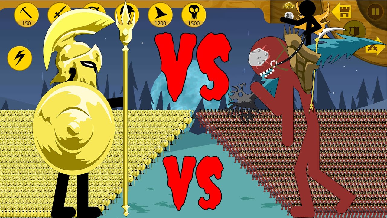 ULTIMATE SPEARTON GOLDEN VS KAIRAIDER IN INSANE MAP | STICK WAR LEGACY | KASUBUKTQ