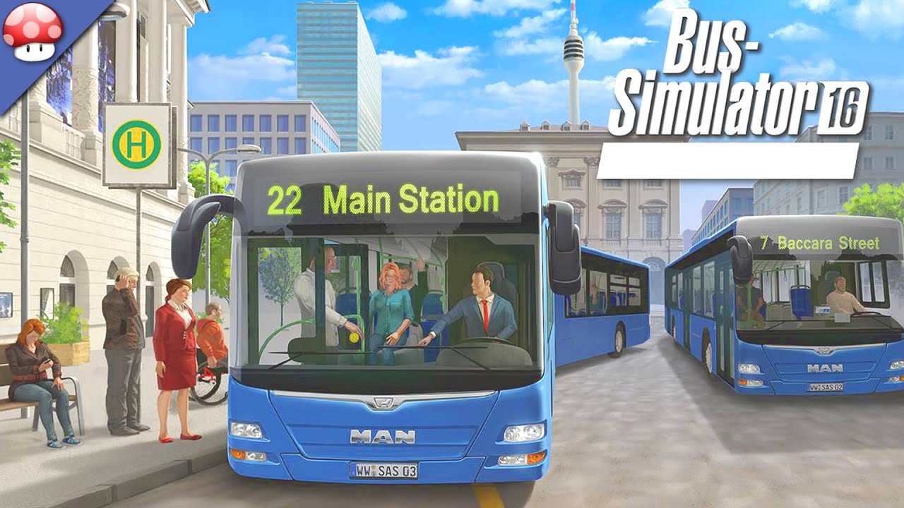 Bus Simulator 16: Gameplay (PC HD)