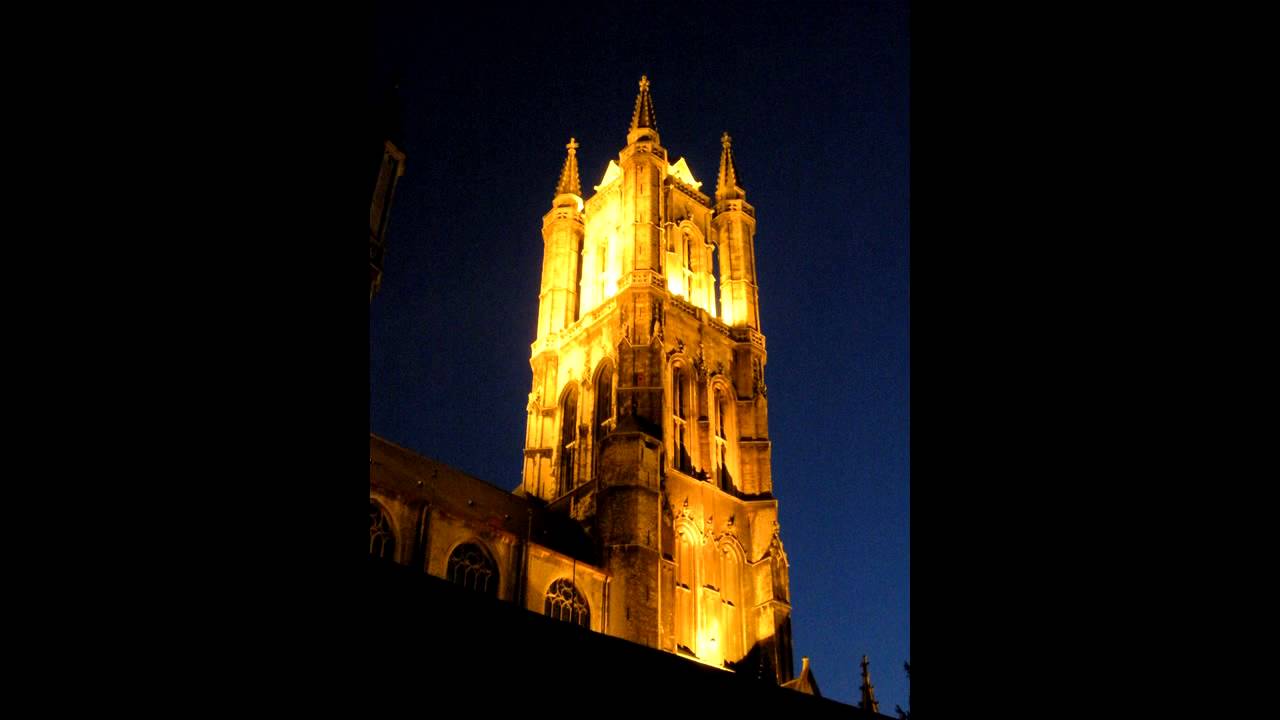 Sint-Baafskathedraal, Gent, reconstructie van het vroegere volgelui