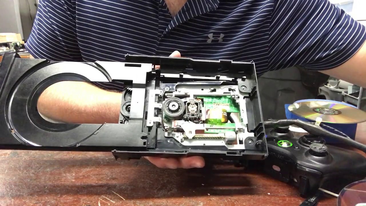 Как исправить застрявший/заклинивший привод Xbox 360 Slim/Phat 2017