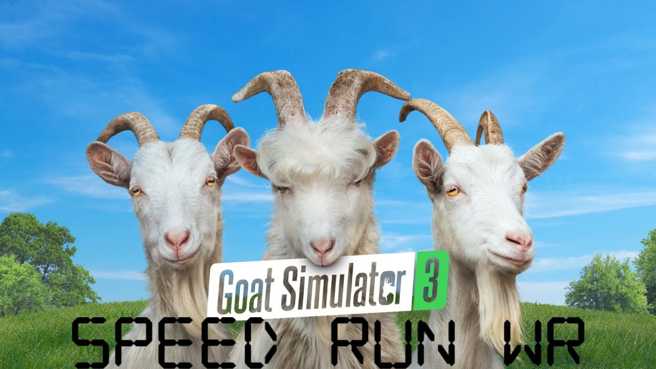 Goat Simulator Speed Run|3:06|All Towers (WR)