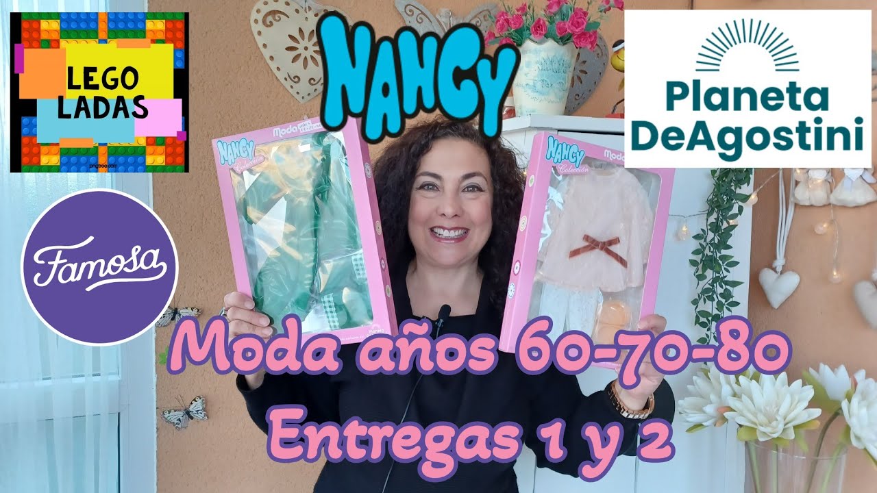 Colección NANCY moda años 60-70-80 de Planeta DeAgostini entregas 1 y 2