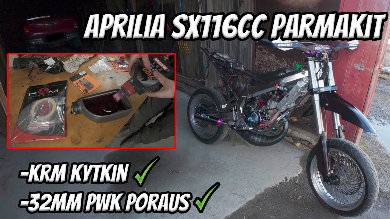 116cc Parmakit osa 12 [ 6-levyisen kytkimen asennus + Kaasarin virtauksen parannus ]