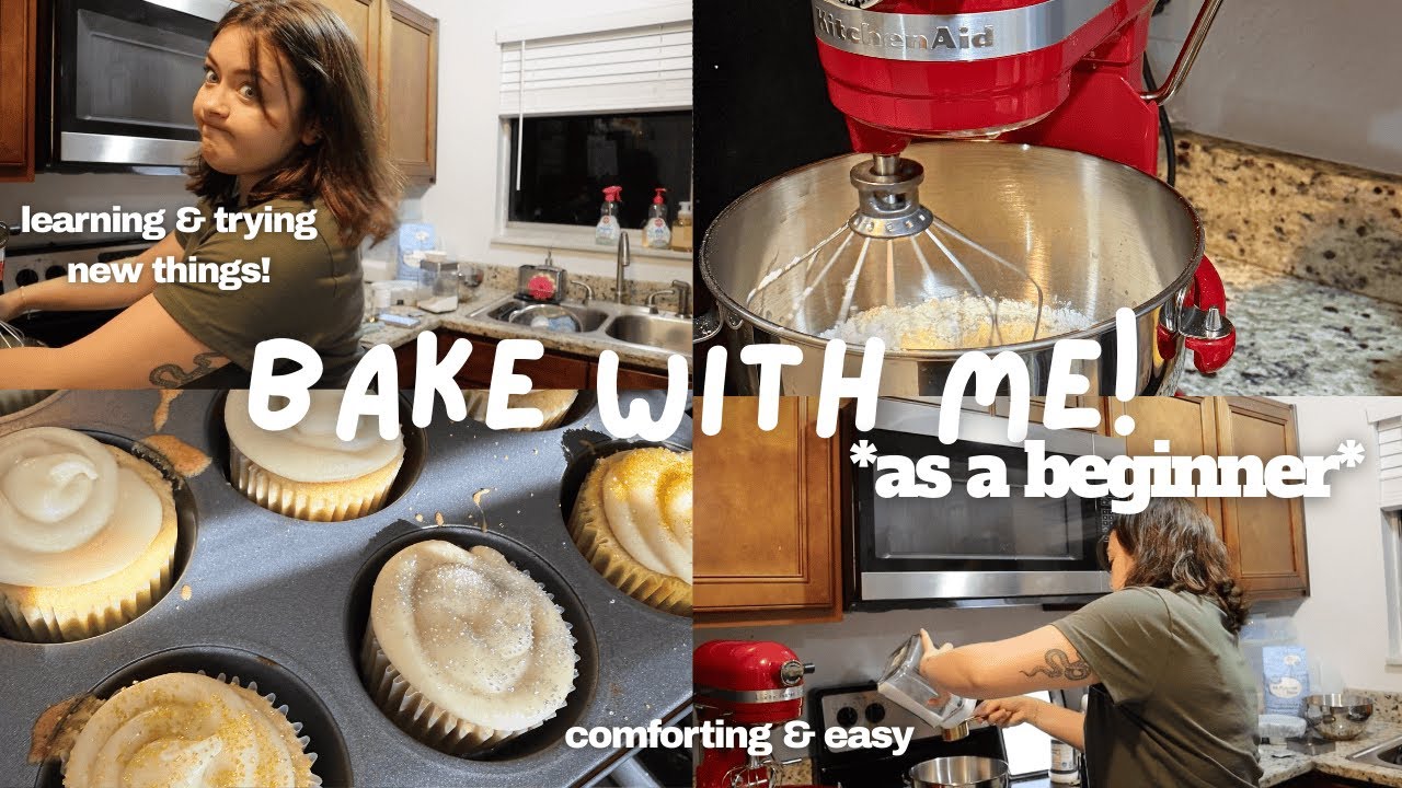 bake with me! *as a beginner, learning & trying new things, comforting & easy, cozy vlog*