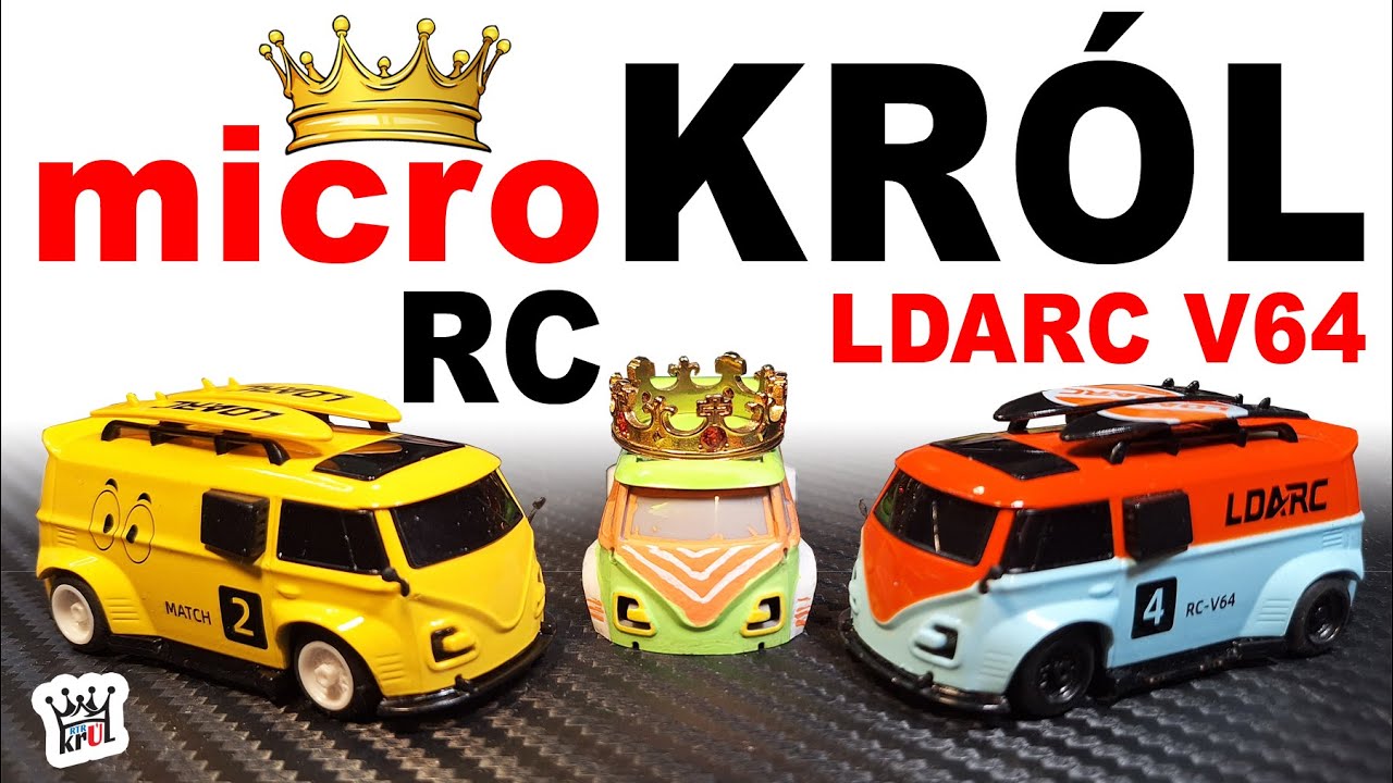 🌟 MICRO KR&Oacute;L RC 🔥 LDARC V64 🌟 kozacka mini wyścig&oacute;wka - Unboxing, Testy i Moja Ocena samochodu RC 🏎️