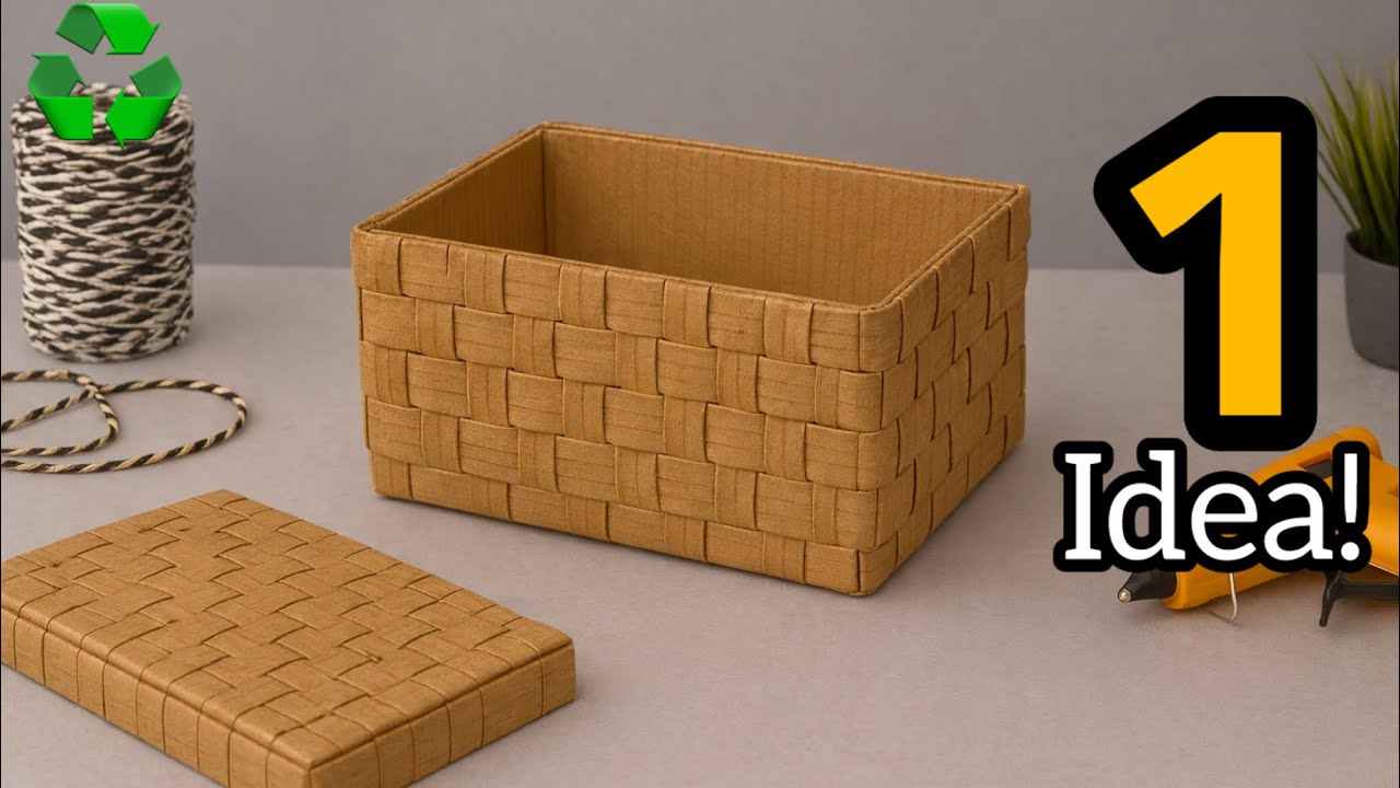 Super Beautiful but Low-Cost! ✨😱♻️1 Best DIY Space-Saving Craft Ideas from Waste Material🤯✨