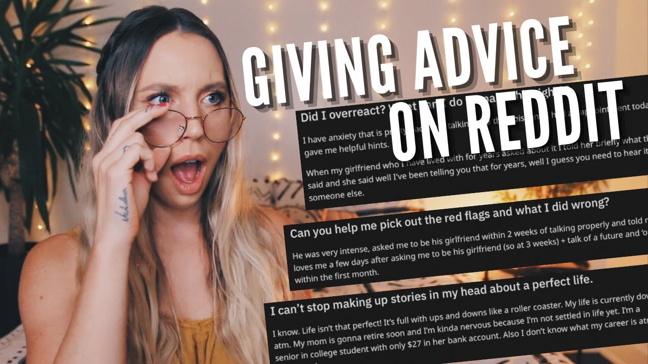 Giving Advice to Strangers on the Internet | Part 1
