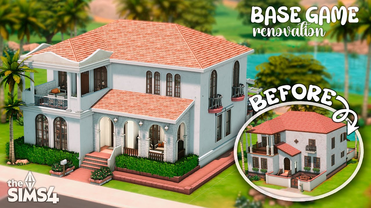 Caliente's Original Build Renovation | Sultry Springside | Base Game | The Sims 4 Stop Motion