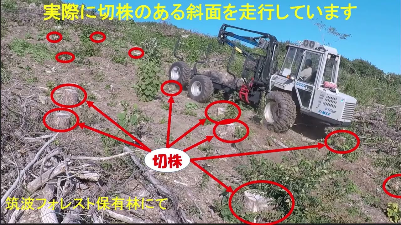 【大久保歯車】ボギーアクスル搭載タイヤ式車両走行動画