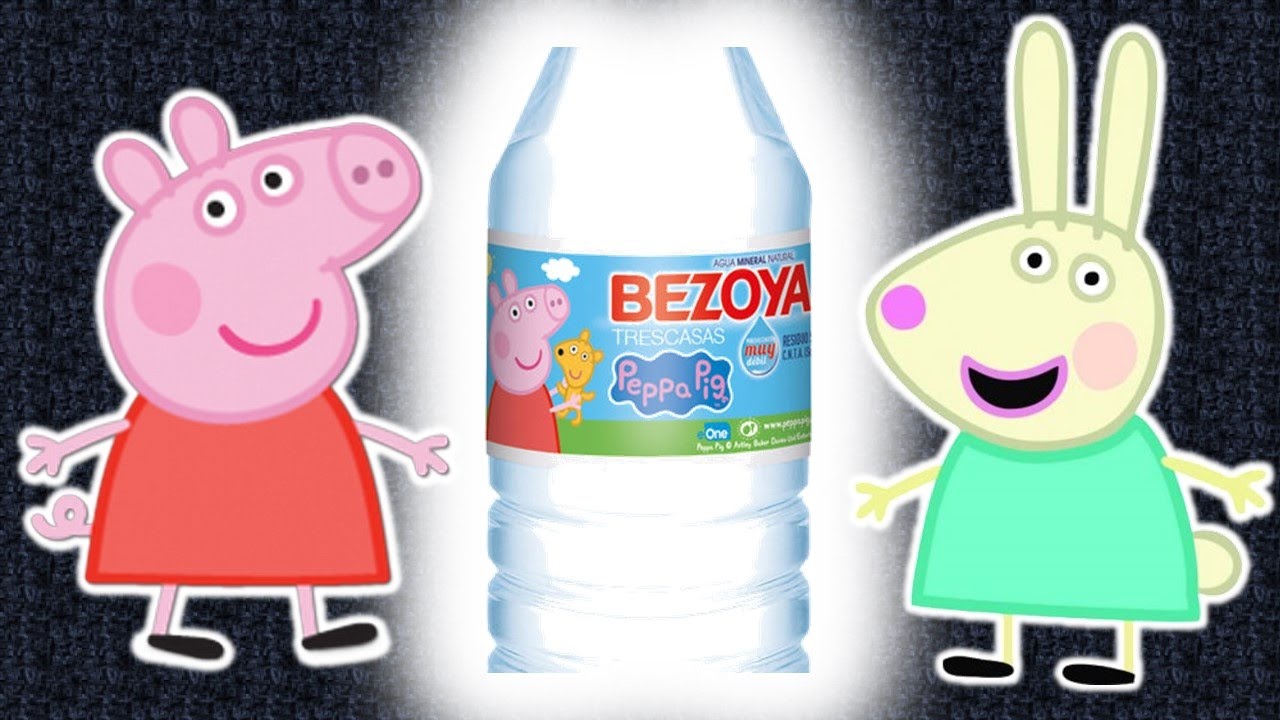 PERSONAJES PEPPA PIG COLECCION DE BOTELLAS Agua Bezoya