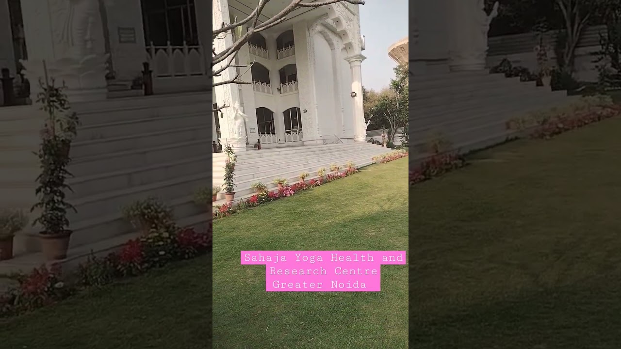 Blossom 🌼 time Sahaja Yoga Health and Research Centre Greater Noida #learningsahajayoga