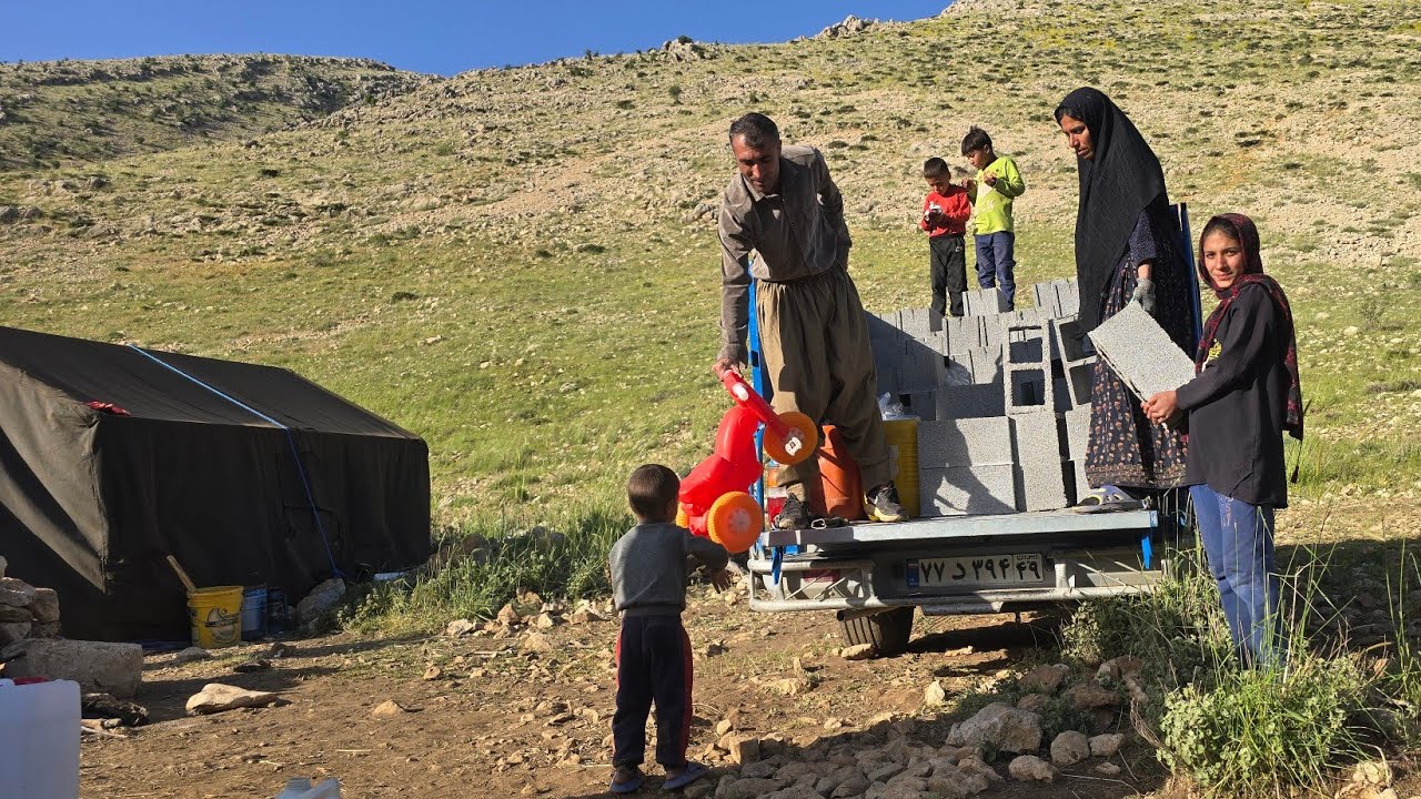 Journey to the heart of nomadic life in the lush mountains | A spring day in pristine nature