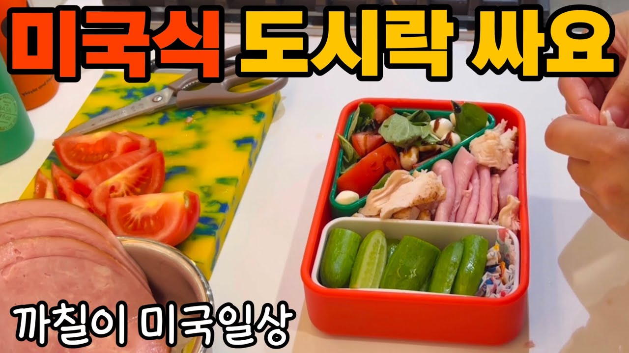 Korean mom’s cooking 미국 썸머캠프 도시락 싸고 아미쉬 마켓 에서 고기 왕창 사왔어요.living in Pennsylvania 