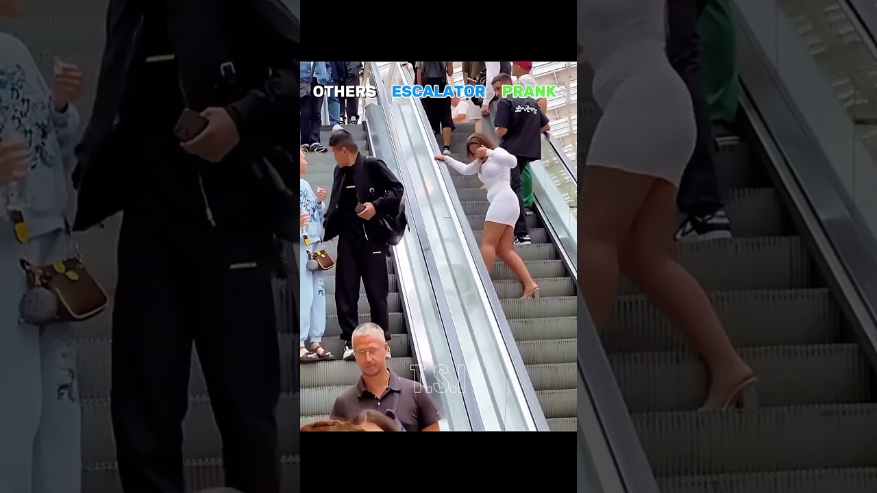 Escalator Prank: Flirt Alert!