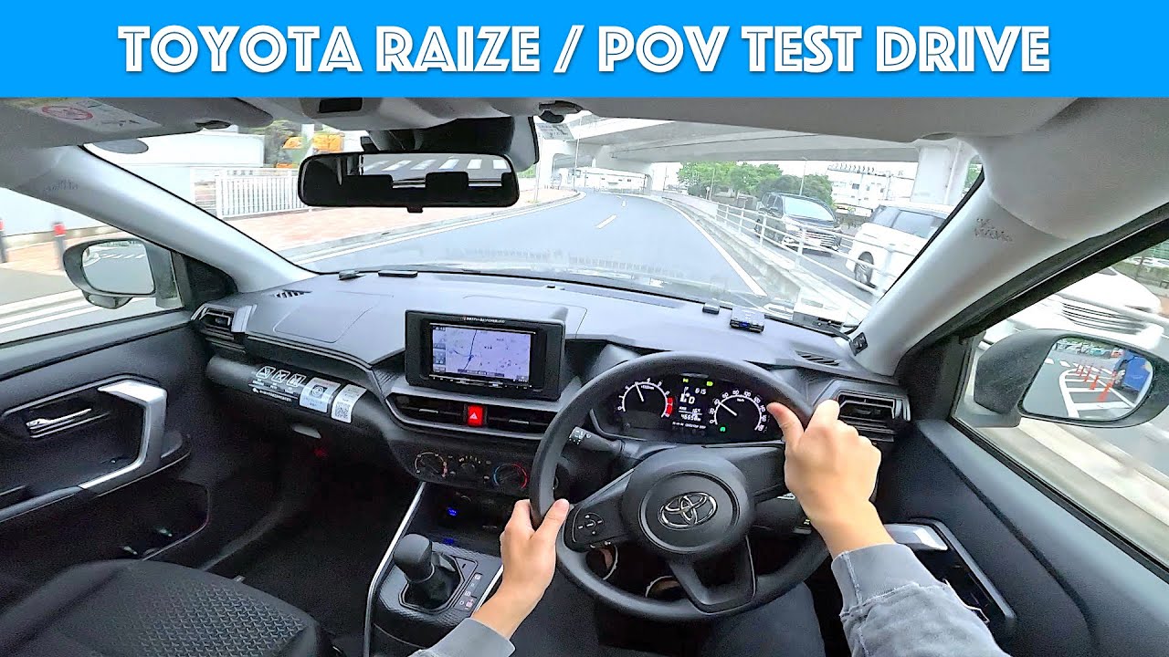 2020 Toyota RAIZE - Test Drive - POV with Binaural Audio