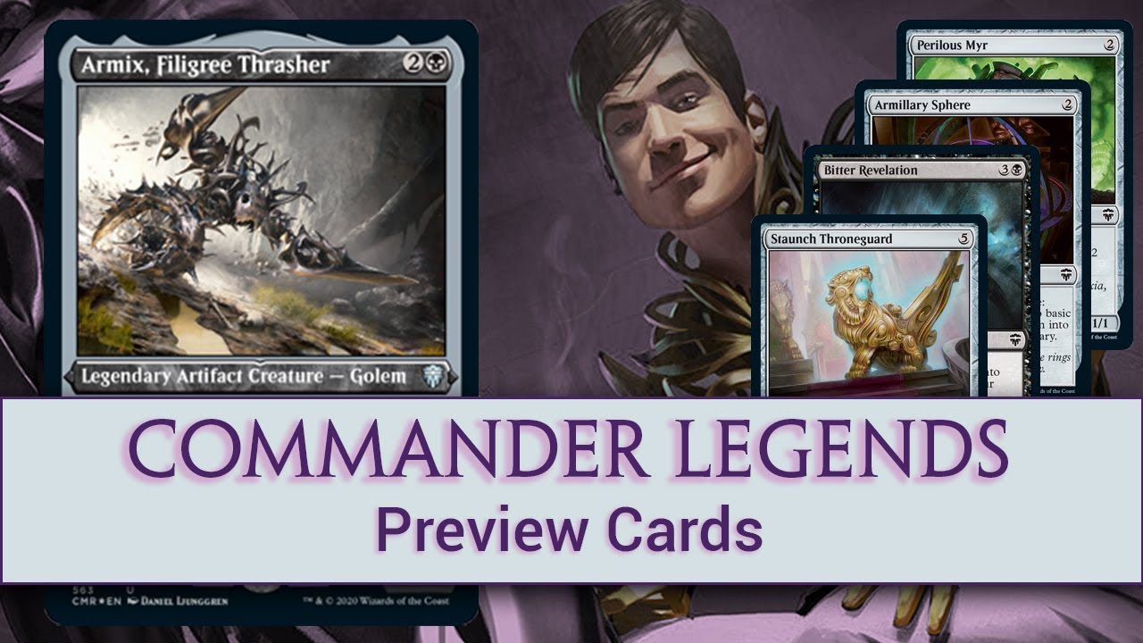 Preview Card Commander Legends: Armix, Filgree Thrasher & Silas Renn, Seeker Adept