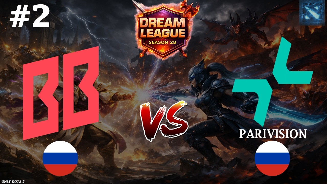 МАКСИМАЛЬНО РИСКОВАННЫЙ СНАЙПЕР ОТ НУНА! | Parivision vs BB #2 (BO2) DL S28