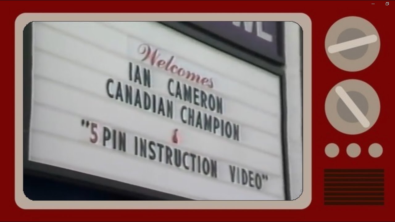 5-Pin Bowling Instructor Ian Cameron
