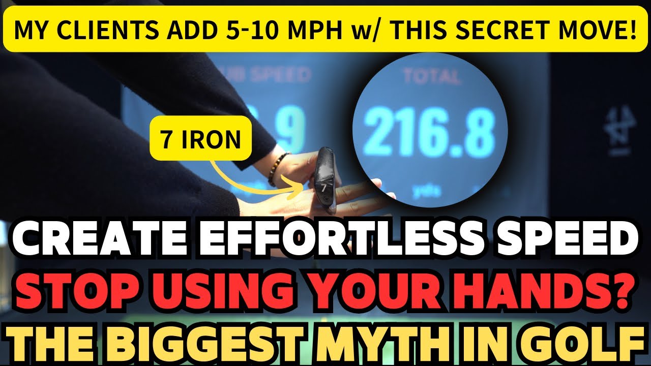How to Create Effortless Speed w/ this Secret Move! (Add 15-30 Yards)