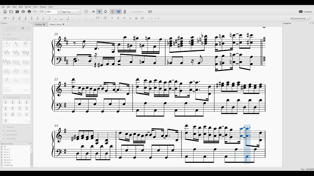 Gloam Valley Piano