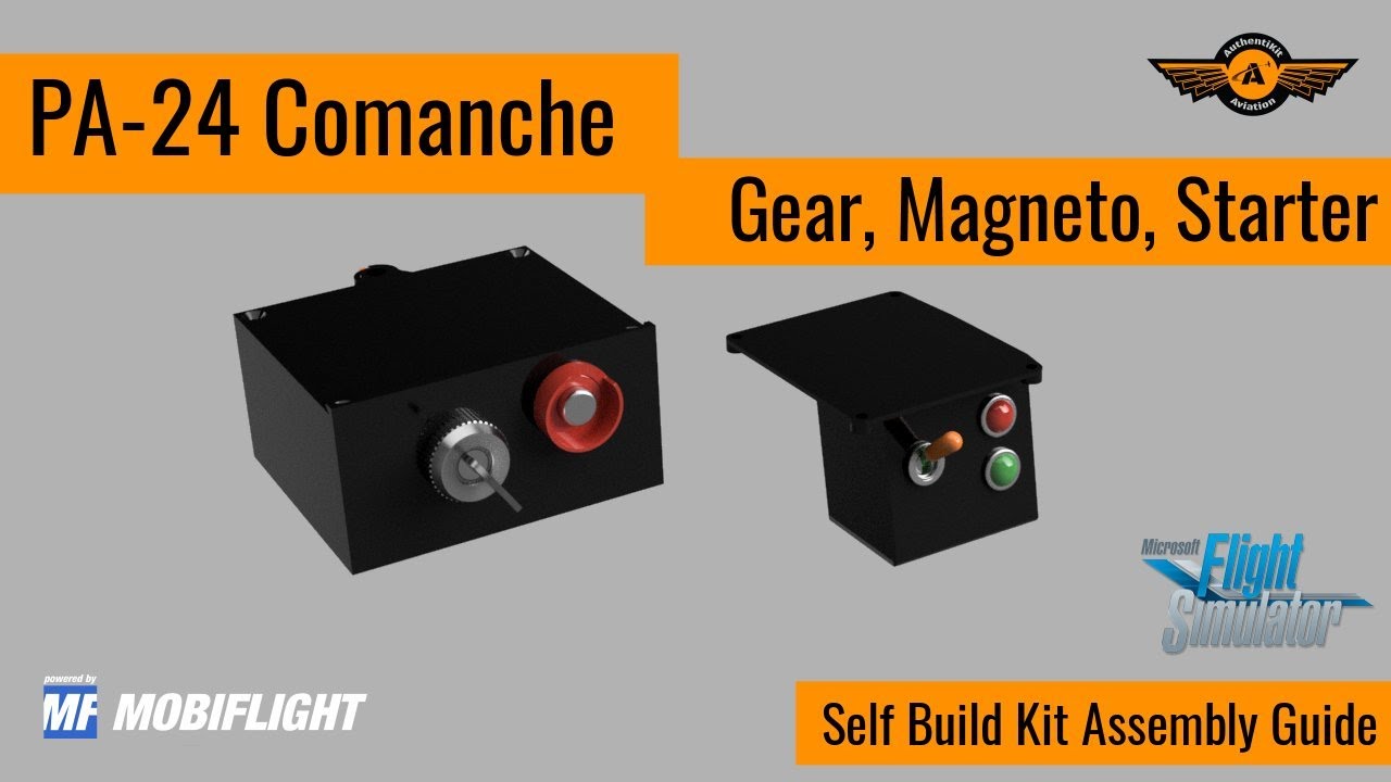 AuthentiKit PA-24 Comanche Gear Magneto Starter - Self-Build Assembly Guide