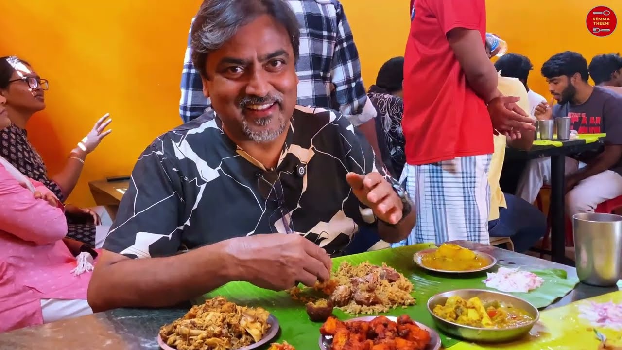 ❤️வாரத்தில் ஒரு நாள் மட்டும்‼️59 years old🔥Famous biryani📍inamkulathur Sevathagani ❤️ Trichy food