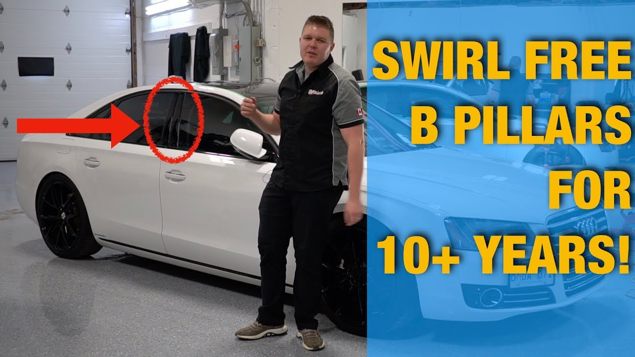 Make UGLY B Pillars look NEW AGAIN - B Pillar PPF Wrap Tutorial