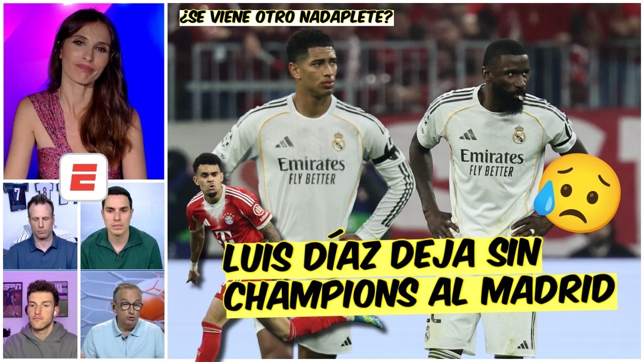 REAL MADRID CAY&Oacute; LUCHANDO ante Bayern Munich para despedirse de la Champions League | Exclusivos