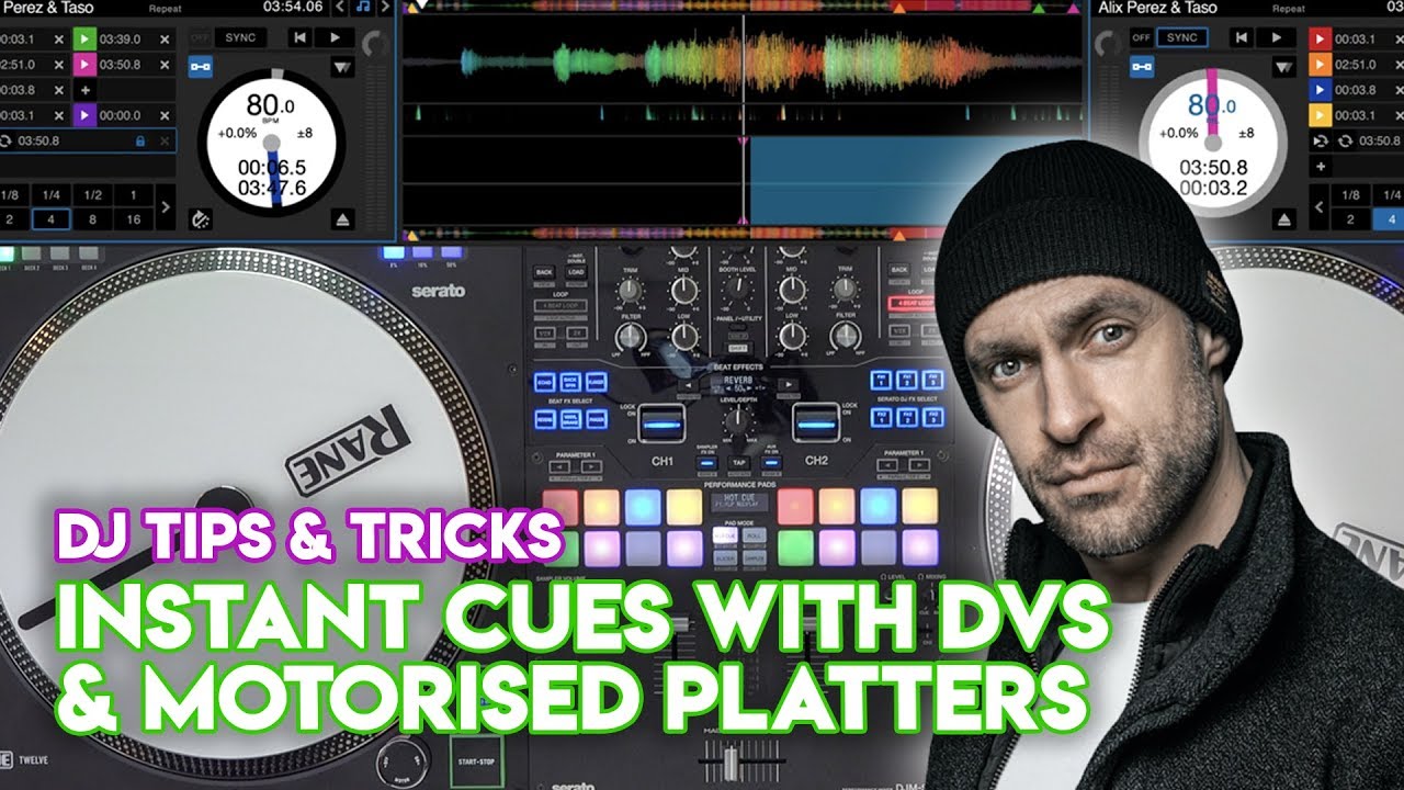 Instant Cues With DVS & Motorised Platters - DJ Tips & Tricks - DJ Rasp