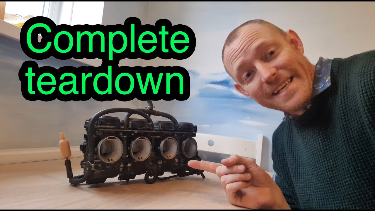 Completely refurbishing my GPZ900R Carburettors - Part 1