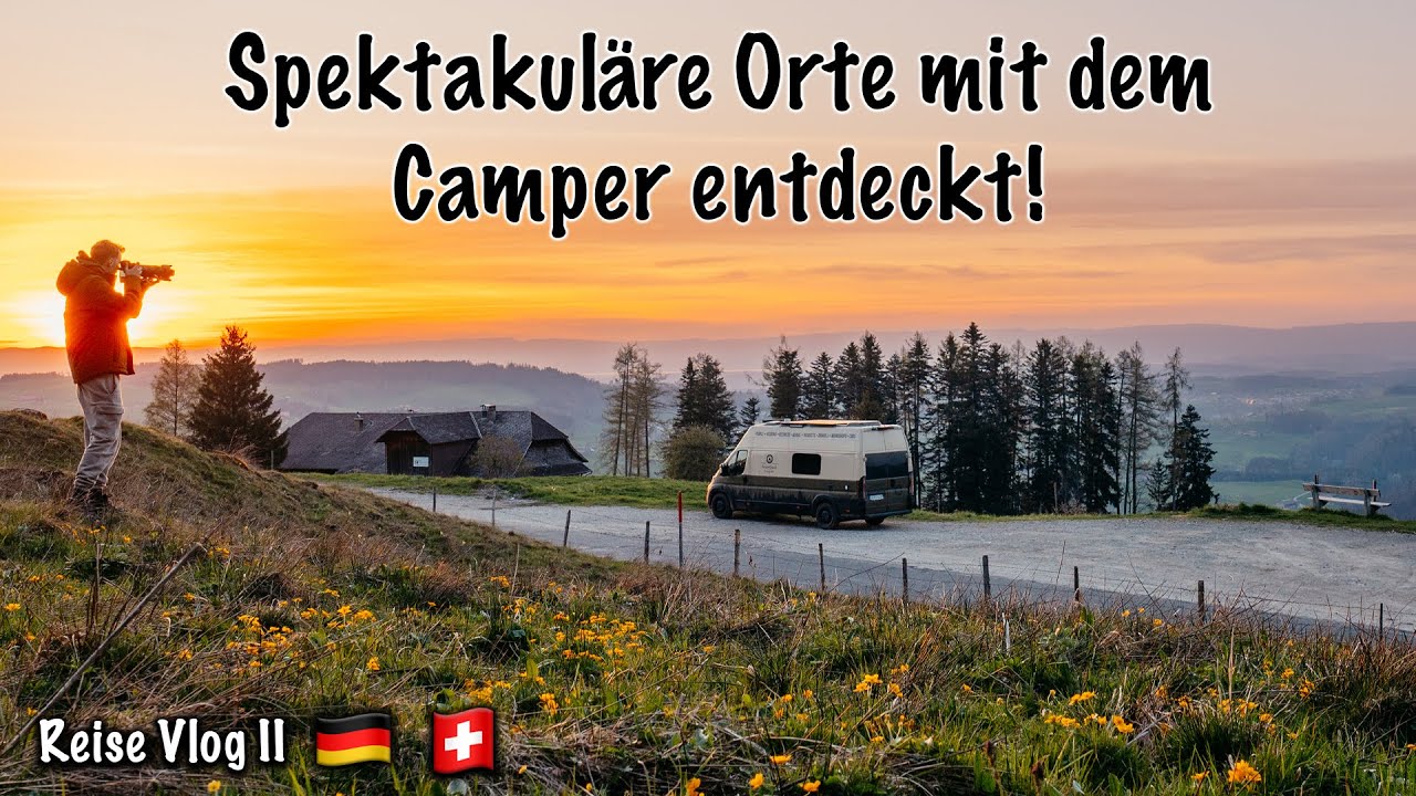 Grand Canyon in Deutschland & der größte Wasserfall Europas! Vanlife Abenteuer in der Schweiz #Vlog2