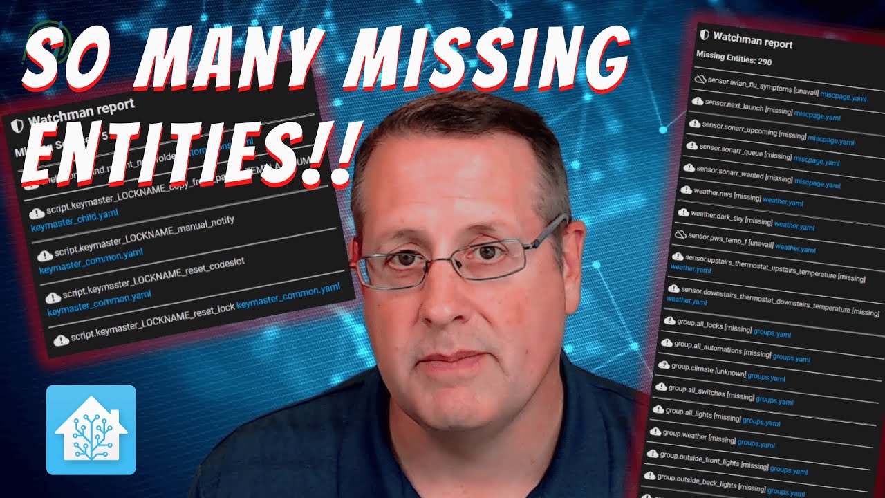 ИСПРАВЬТЕ ЭТО! Интеграция с Watchman выявляет отсутствующие объекты и службы Home Assistant.